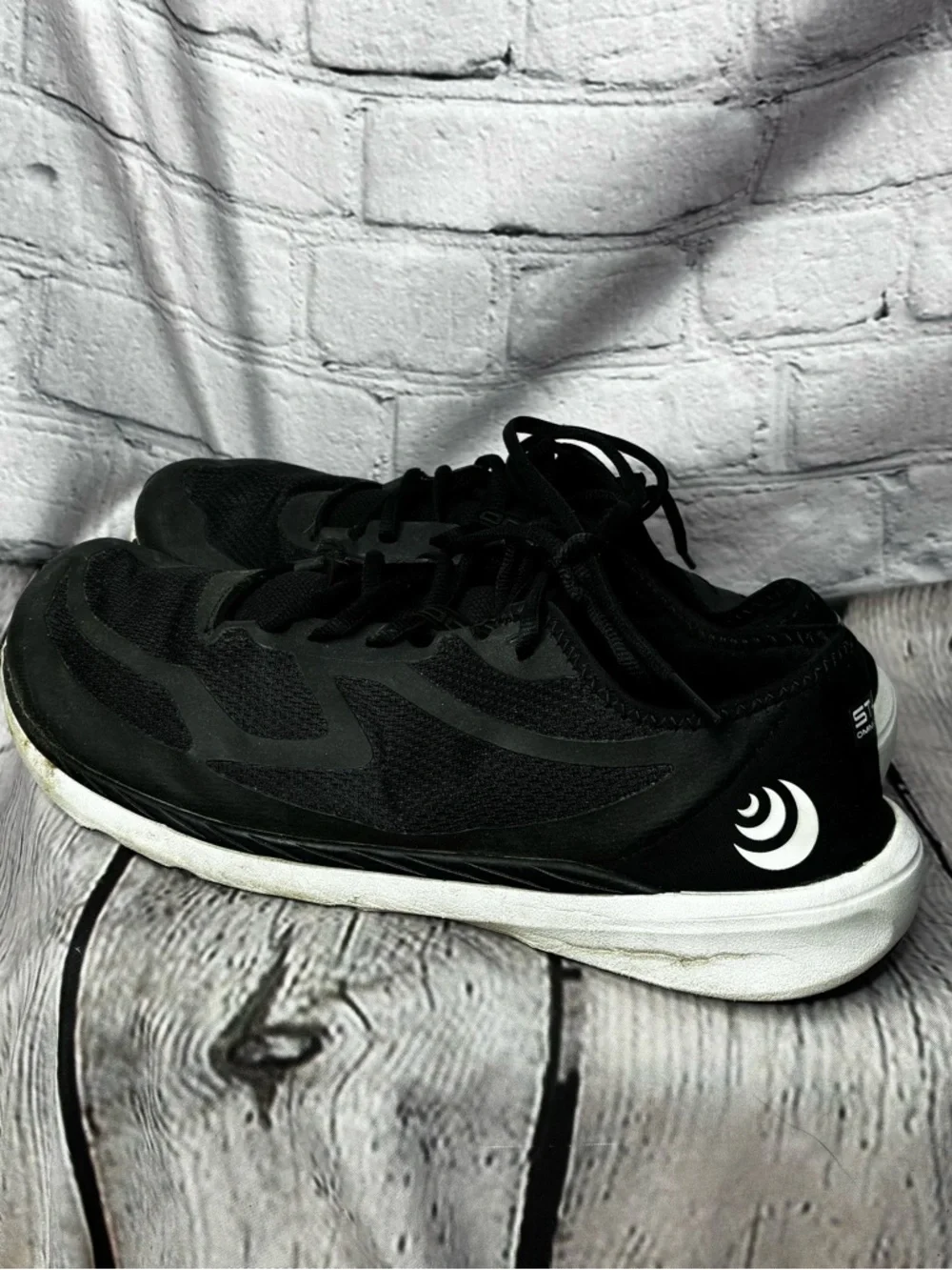 Topo Athletic Shoes ST-4 Black Zero‎ Drop Minimal Road Running Sneakers Sz 11.5